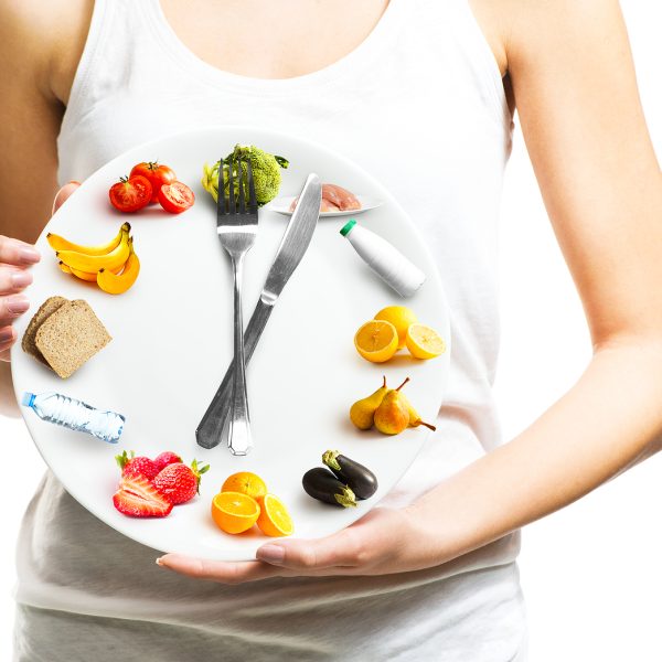 prep meals huddersfield - woman holding a plate with food